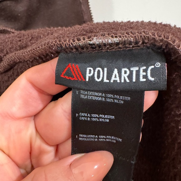 The North Face Polartec Fleece Jacket — Brown XL | Light Wear / Minor Stains - Picture 8 of 12